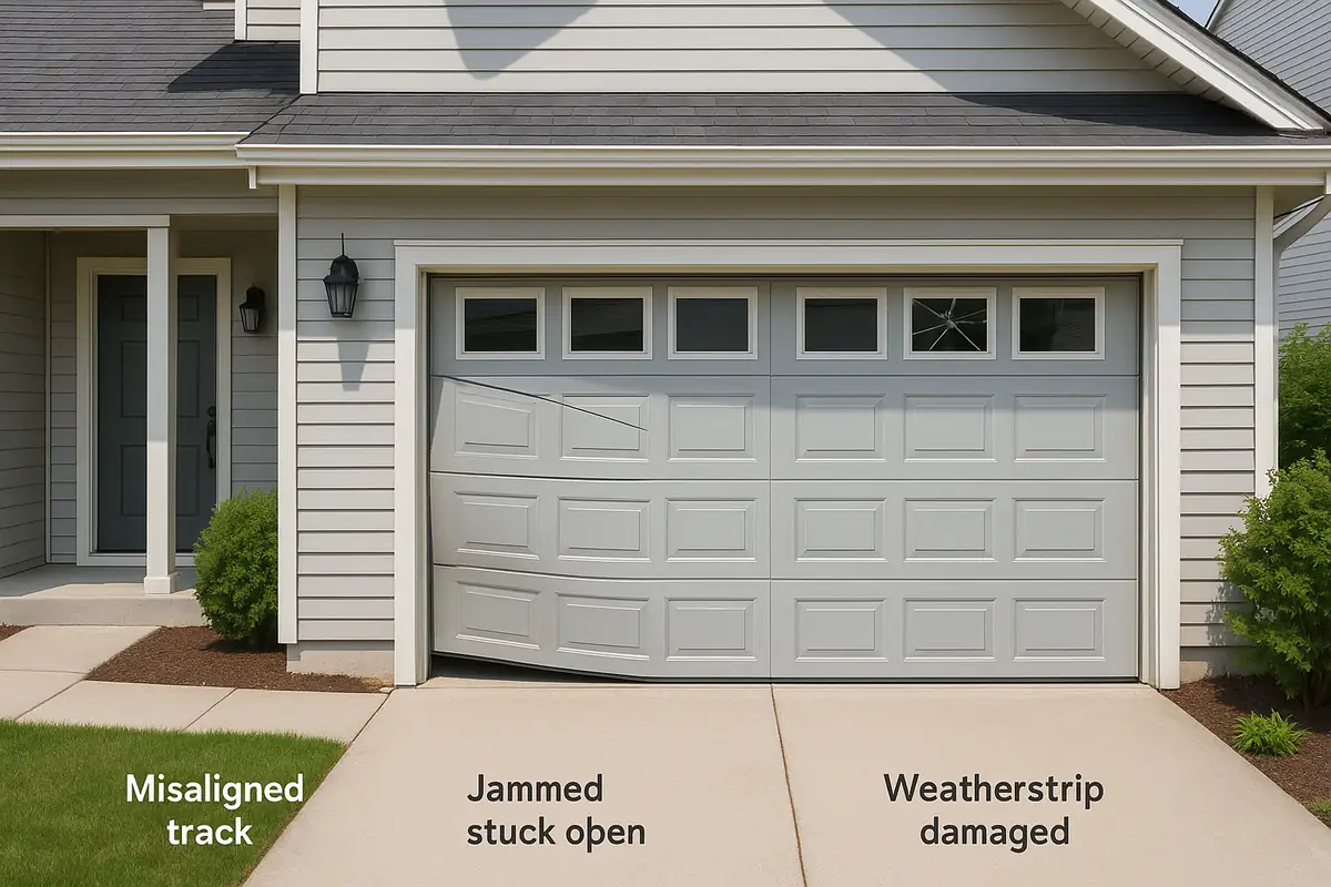 Common Garage Door Problems and How to Fix Them - Local Garage Door Repair Peabody