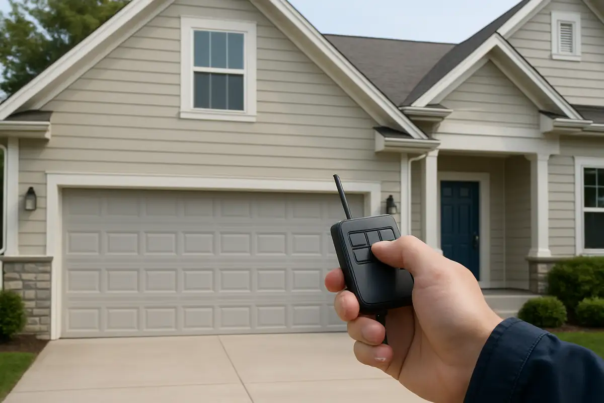 How to Program Your Garage Door Remote - Local Garage Door Repair in Peabody