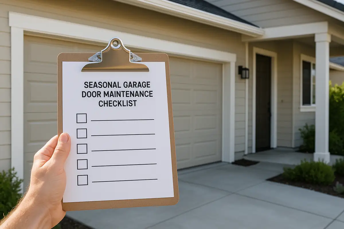 Seasonal Garage Door Maintenance Checklist for Peabody Residents