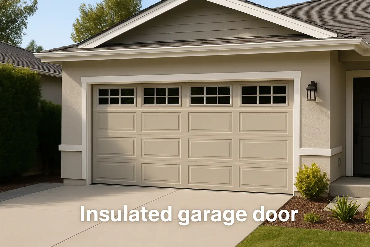 The Benefits of Insulated Garage Doors - Local Garage Door Repair Peabody