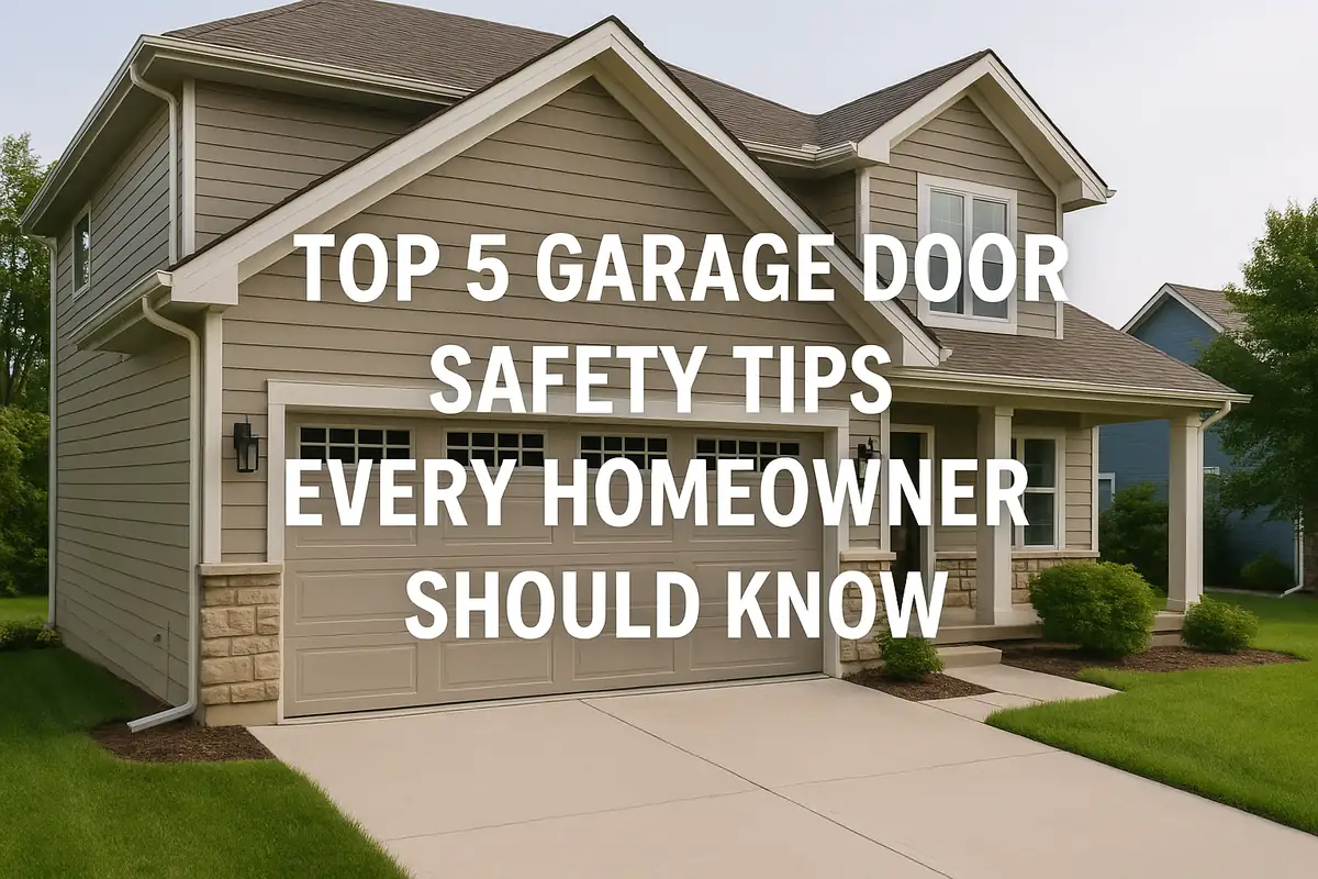 Top 5 Garage Door Safety Tips Every Homeowner Should Know - Local Garage Door Repair Peabody