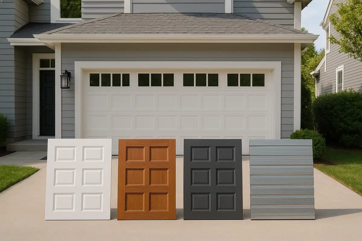 Understanding Different Garage Door Materials - Local Garage Door Repair in Peabody
