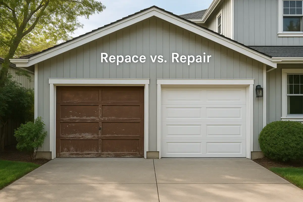 When to Replace vs Repair Your Garage Door in Peabody, MA