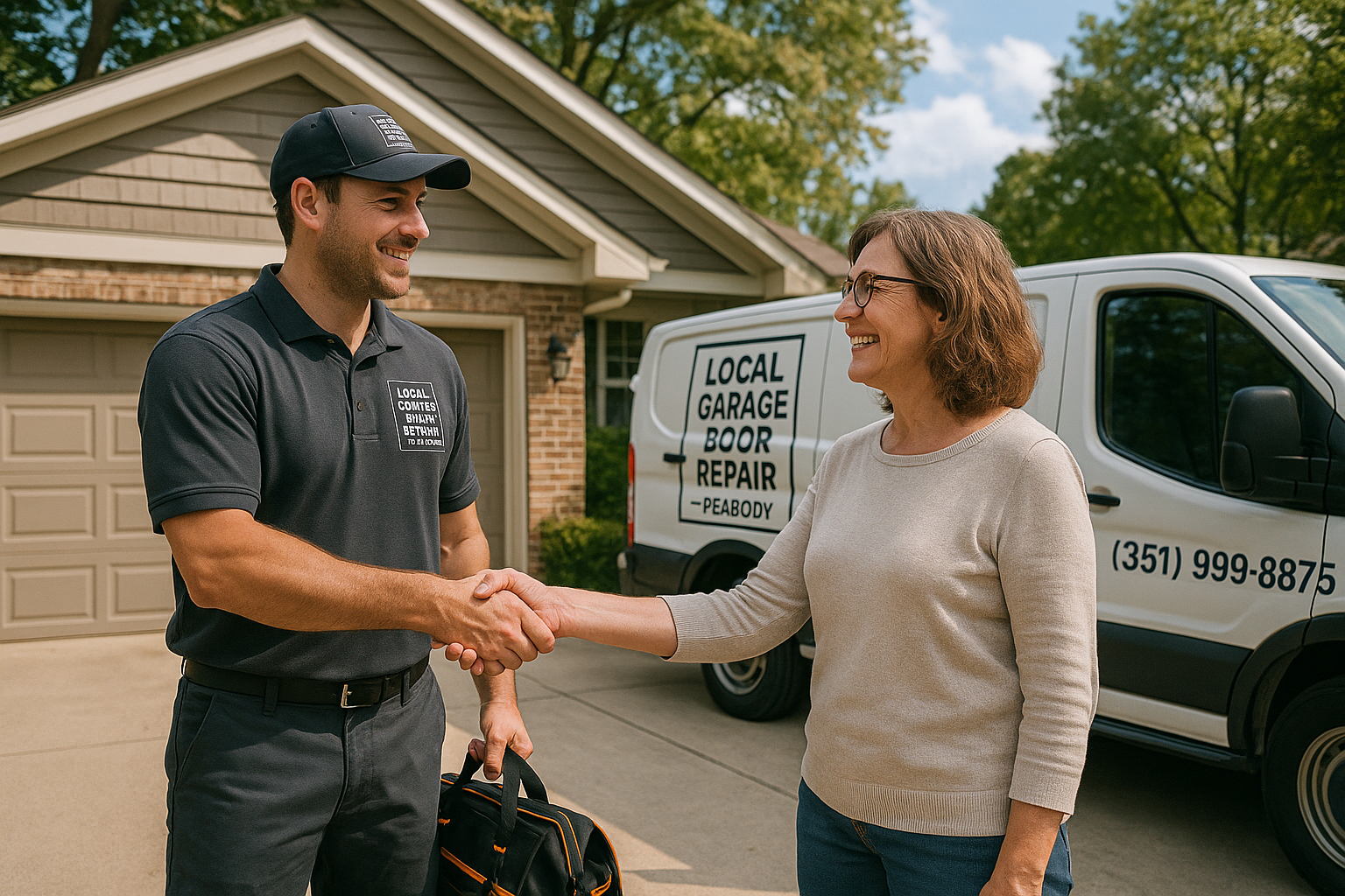 Garage door services in Salem, MA