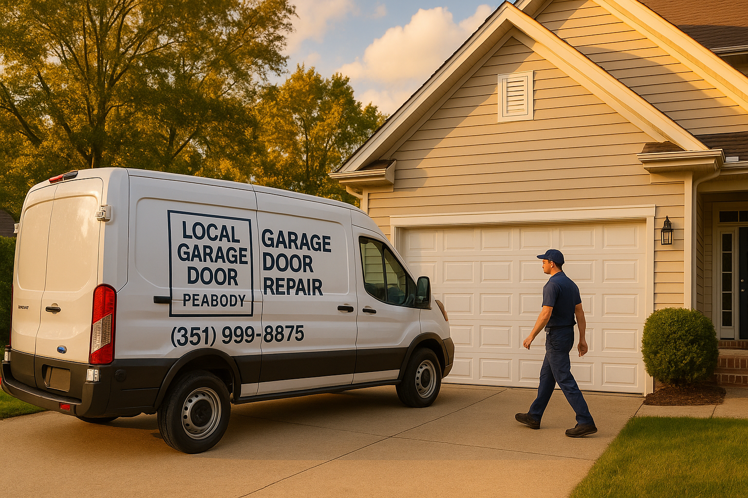 Garage door services in Peabody, MA