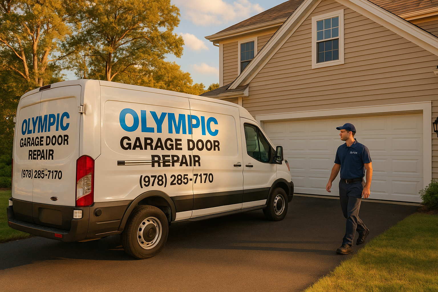 Garage door services in Cambridge, MA
