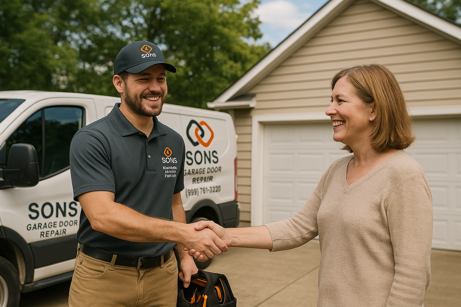 Garage door services in Tewksbury, MA