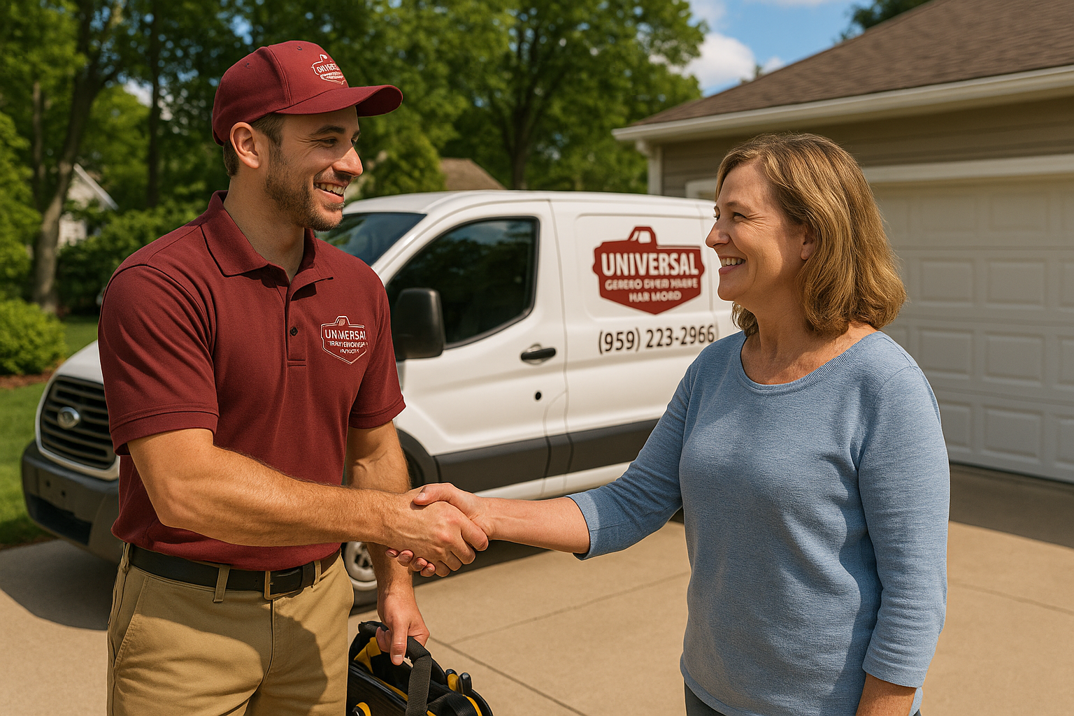 Garage door services in Chestnut Hill, MA