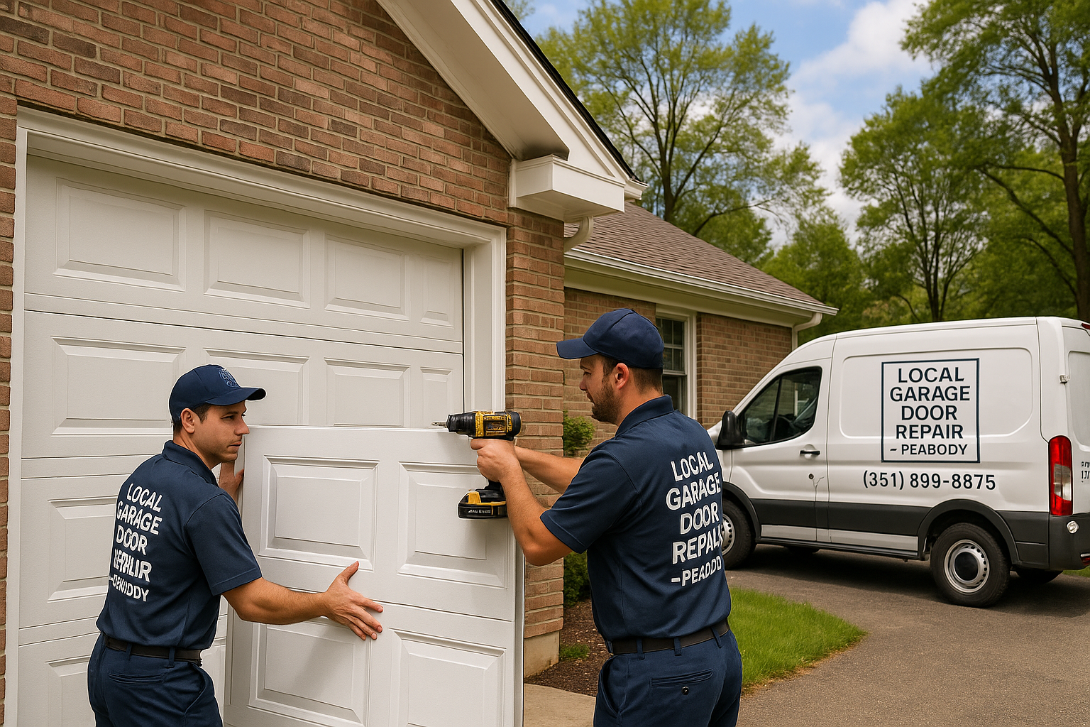 Garage Door Installation in Peabody