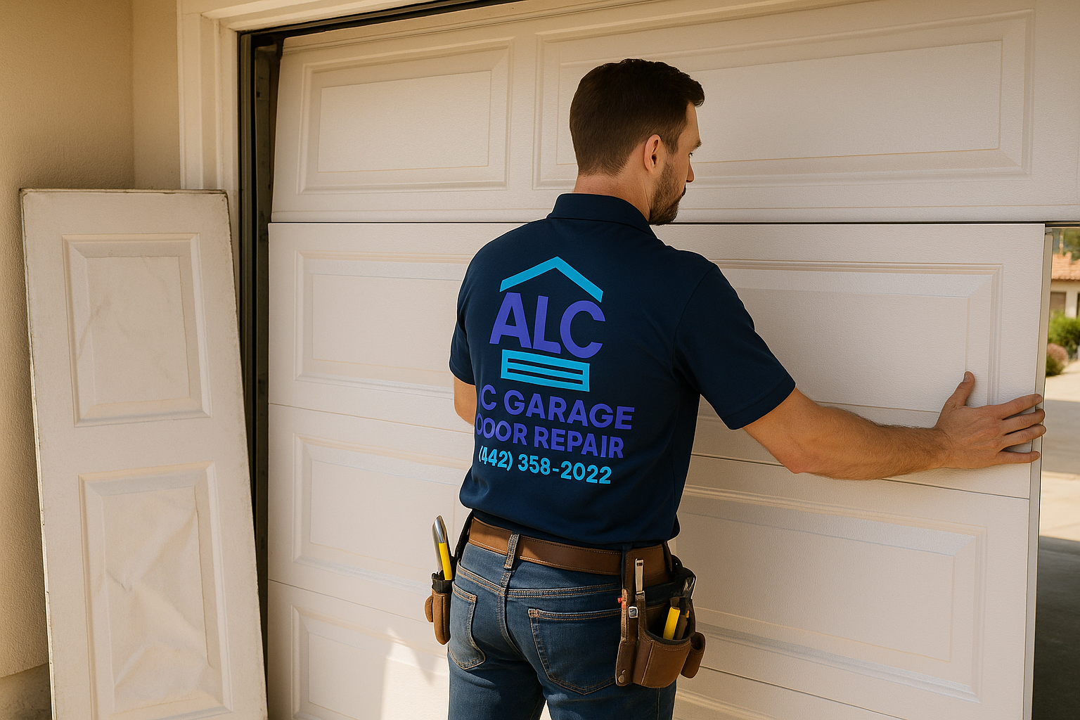 Garage Door Panel Replacement service in Winchester