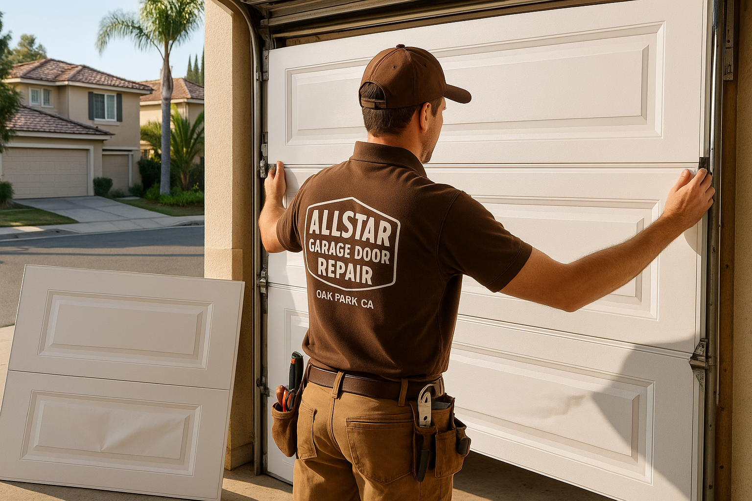 Garage Door Panel Replacement service in Topsfield
