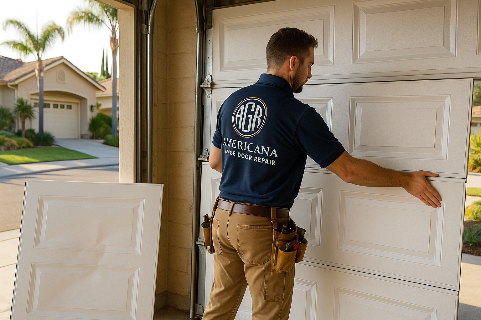 Garage Door Panel Replacement service in Watertown