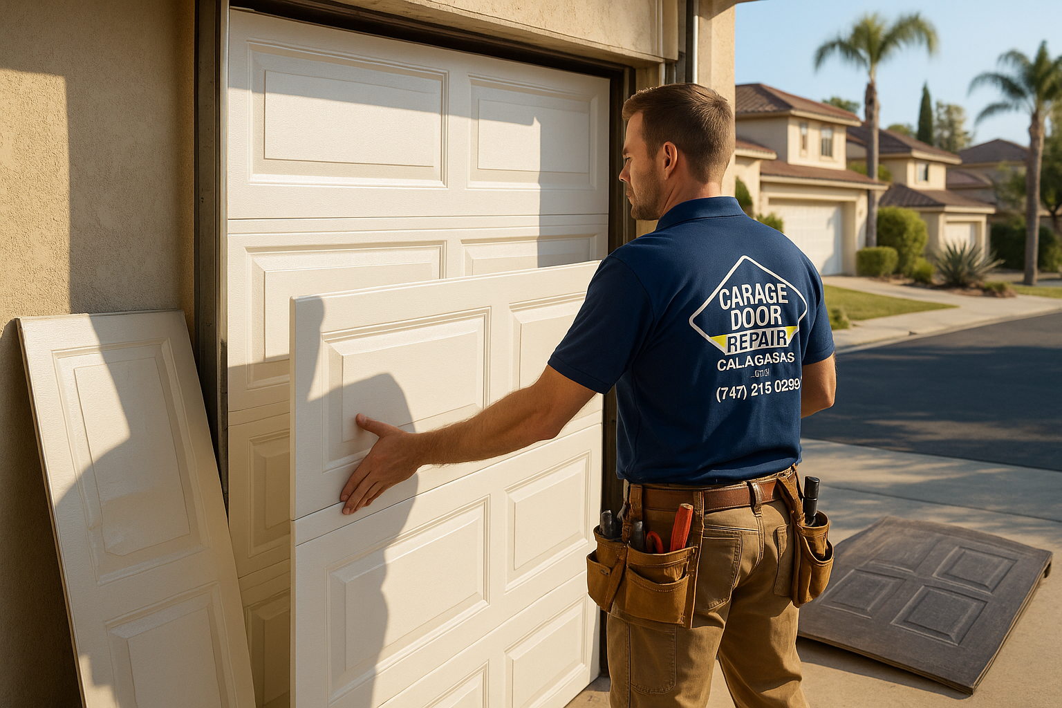 Garage Door Panel Replacement service in Ballardvale