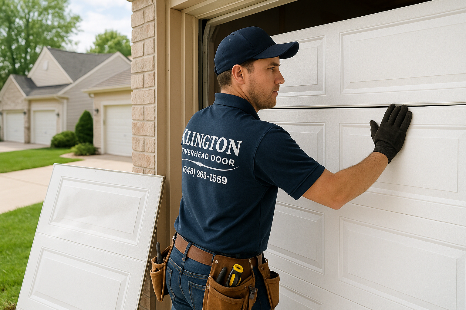Garage Door Panel Replacement service in Wakefield