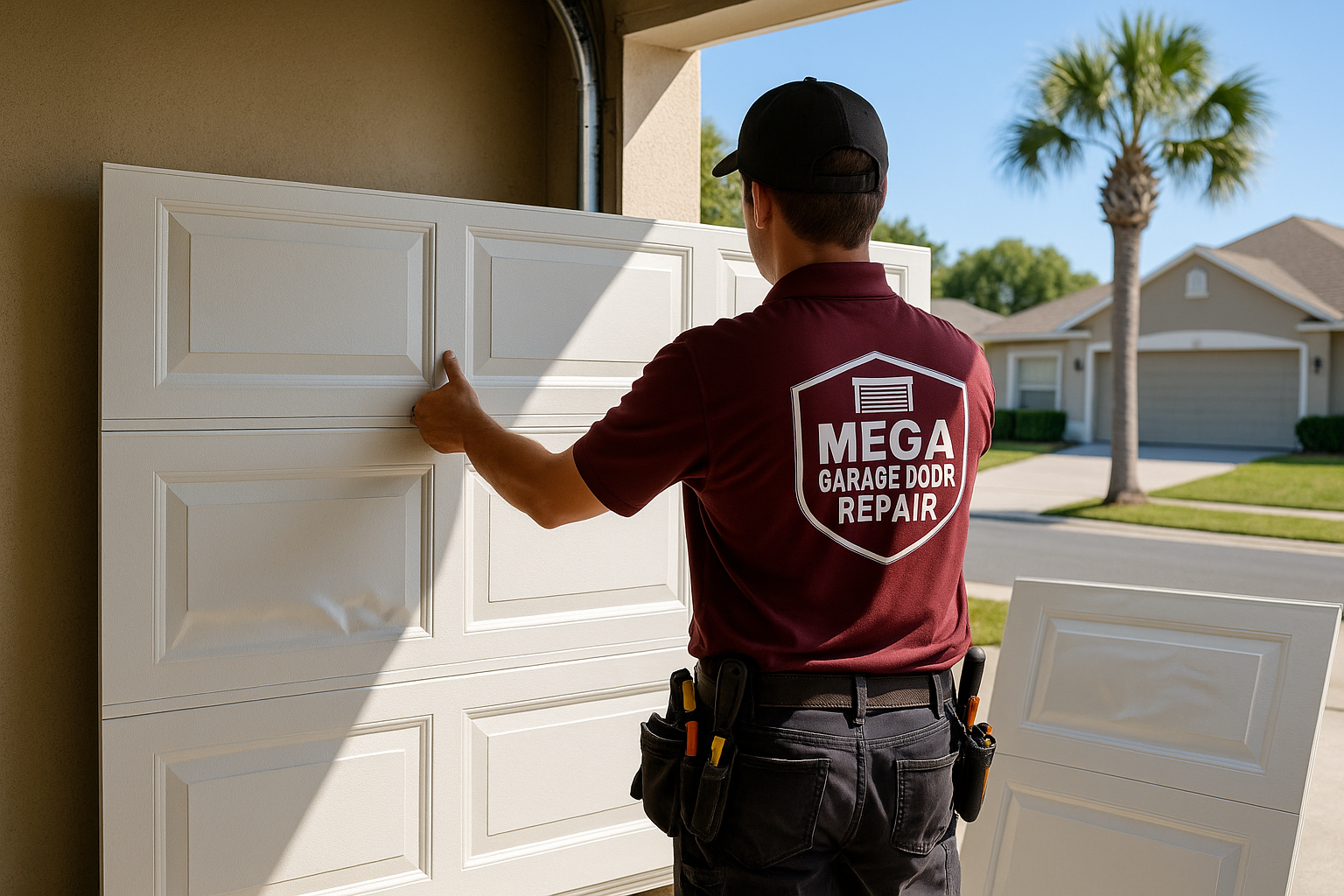 Garage Door Panel Replacement service in Newbury