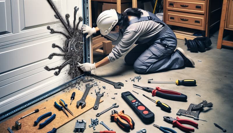 Garage Door Panel Replacement service in Georgetown