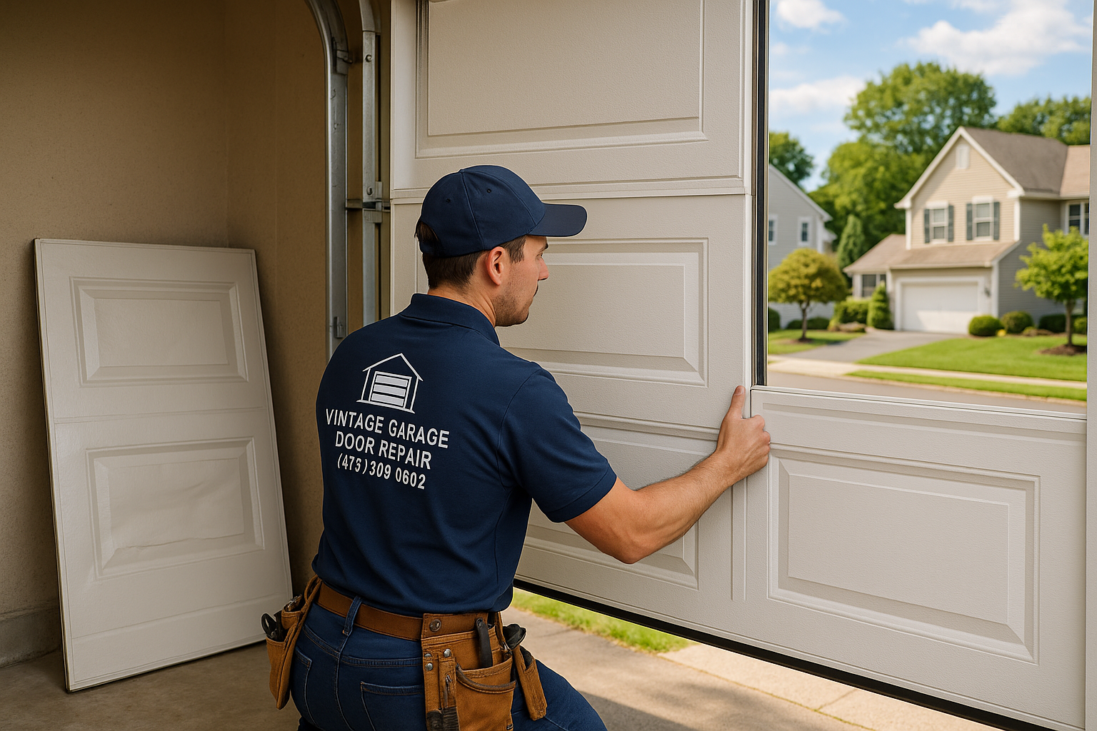 Garage Door Panel Replacement service in Ipswich