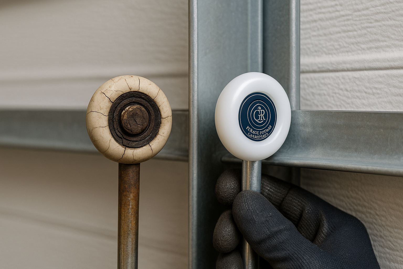 Garage Door Roller Replacement service in Nahant