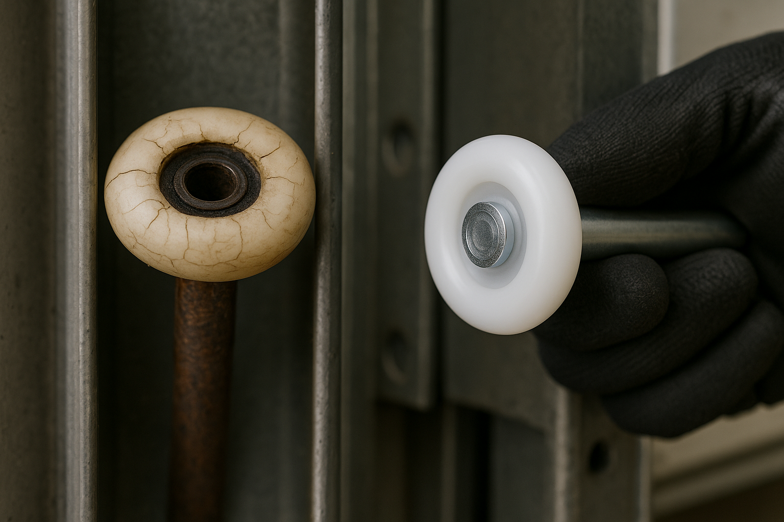 Garage Door Roller Replacement service in Boynton Yards