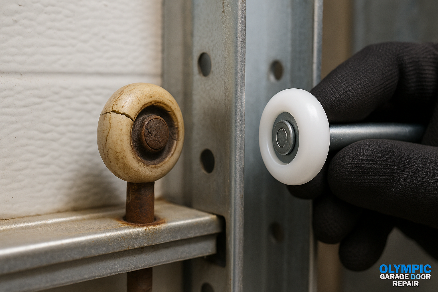Garage Door Roller Replacement service in Lynnfield