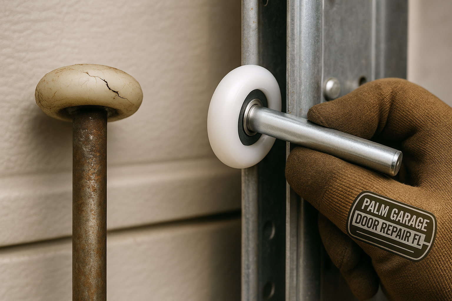 Garage Door Roller Replacement service in Burlington