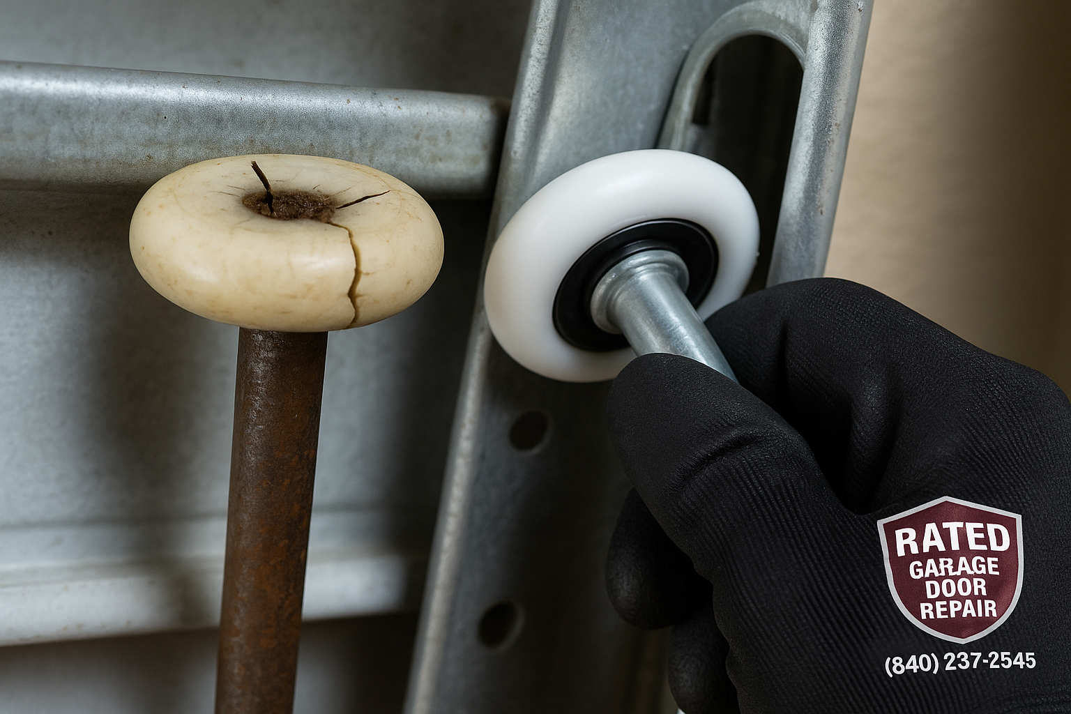 Garage Door Roller Replacement service in North Point