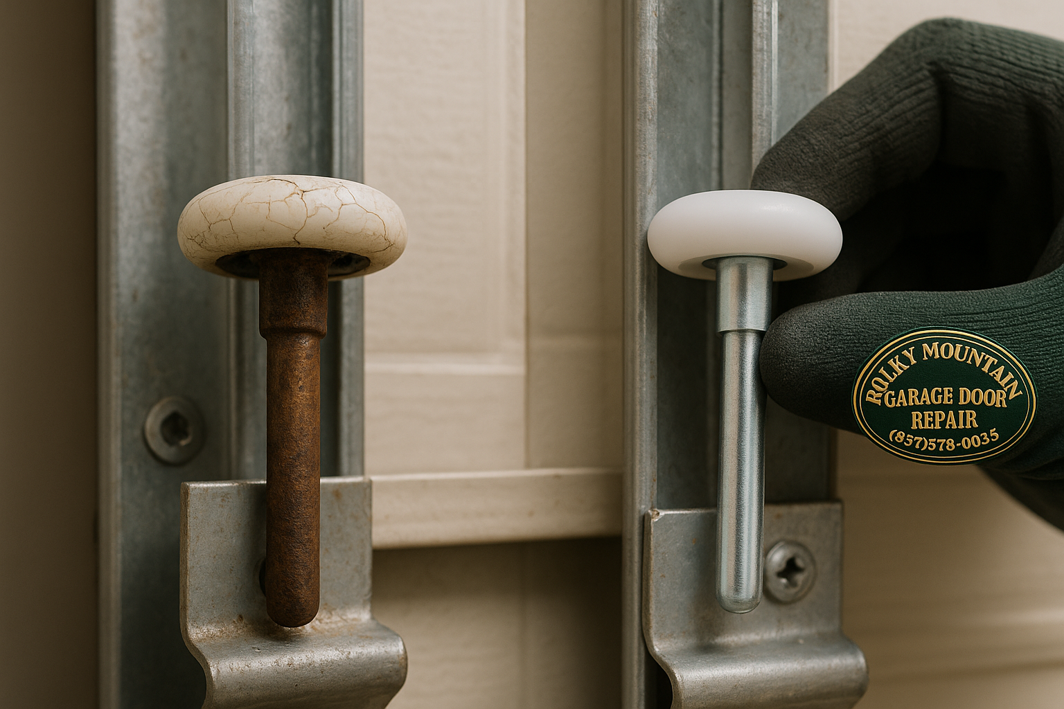 Garage Door Roller Replacement service in Beachmont