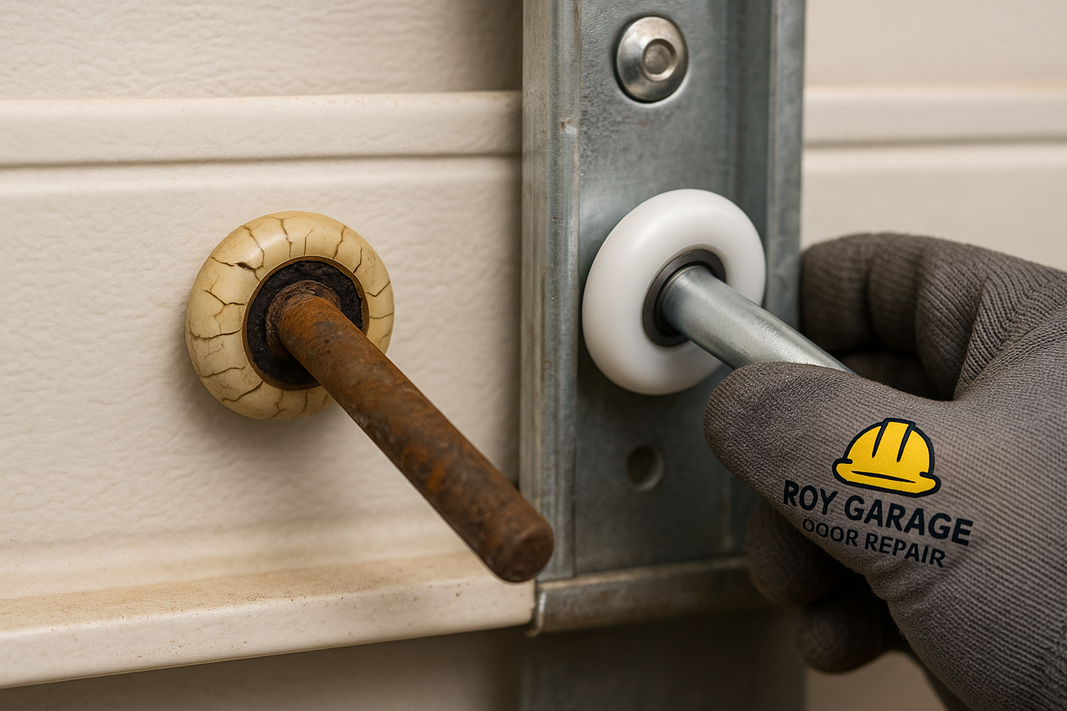Garage Door Roller Replacement service in Saugus
