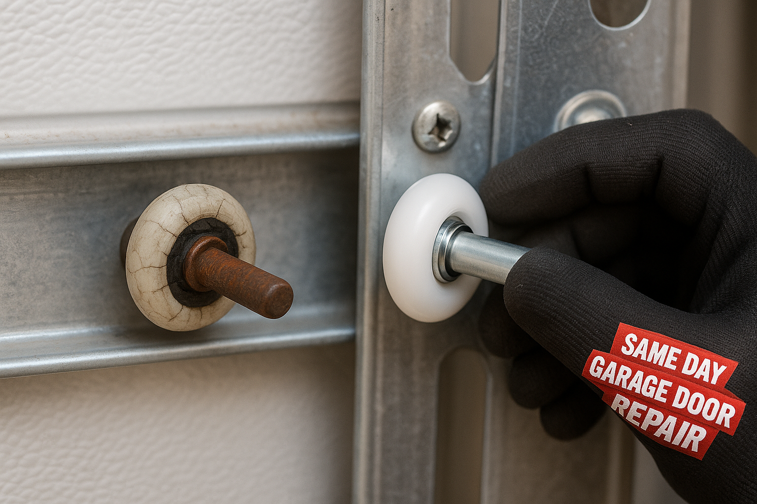 Garage Door Roller Replacement service in Point of Pines
