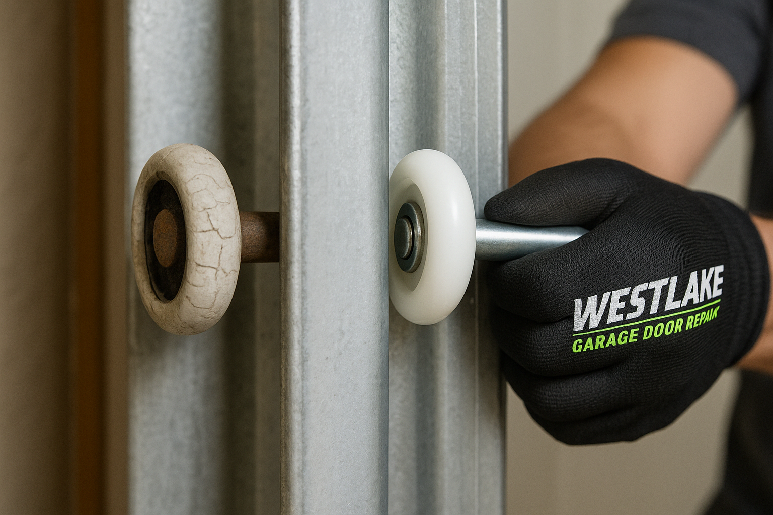 Garage Door Roller Replacement service in Swampscott