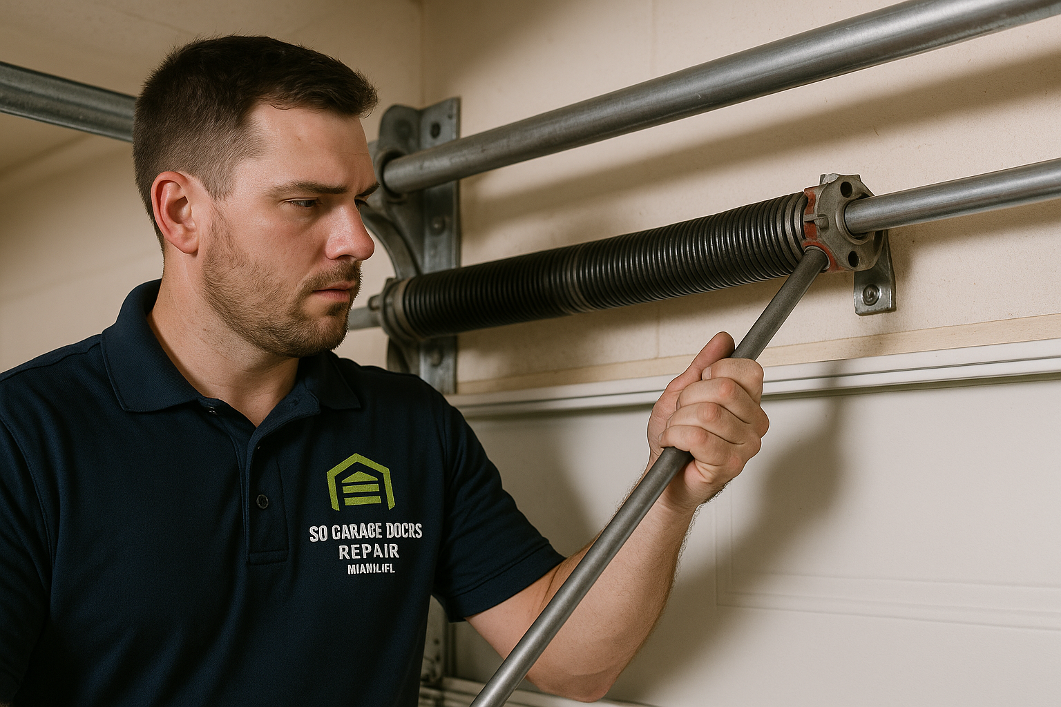 Garage Door Spring Repair service in Beachmont