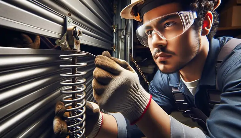 Garage Door Spring Repair in Peabody