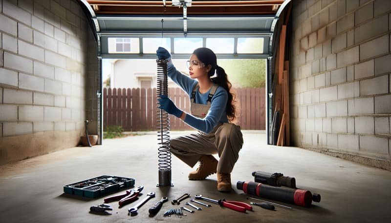 Garage Door Spring Repair service in Peabody