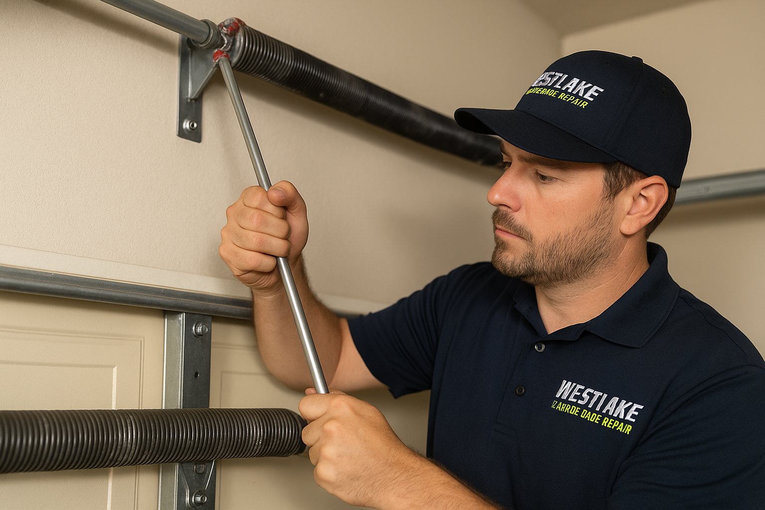 Garage Door Spring Repair service in Byfield