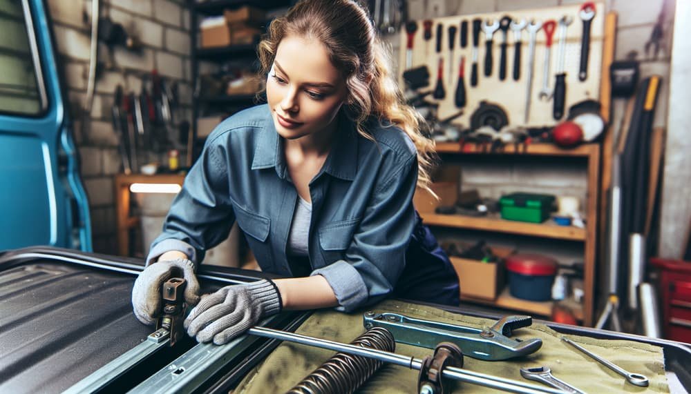 Our professional garage door installation process